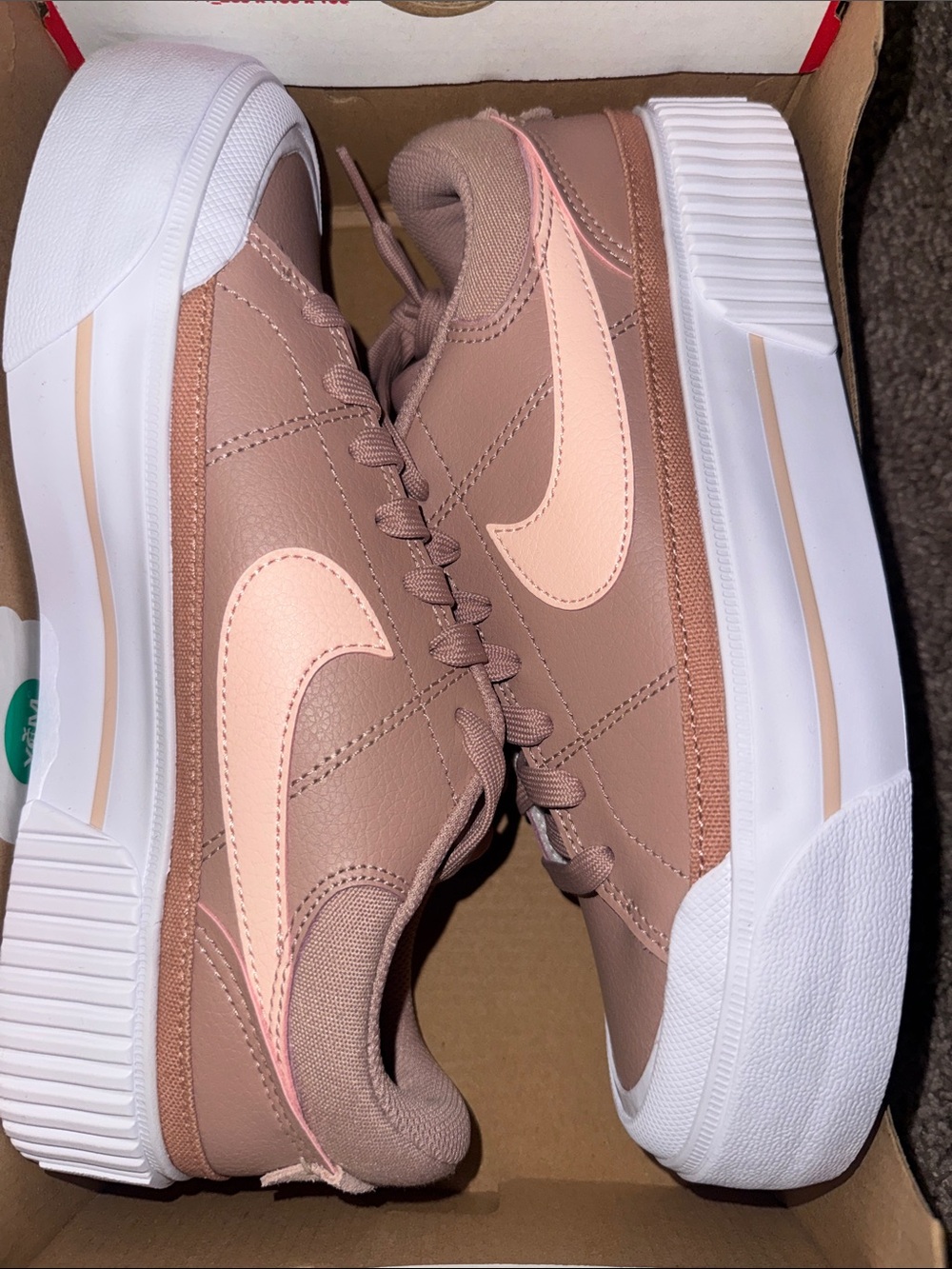 Nike Shoes w Shoe Box — WMNS Court Legacy Lift - Picture 4 of 6